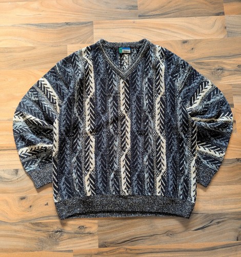 Vintage strickpullover jago - vintage, 3d