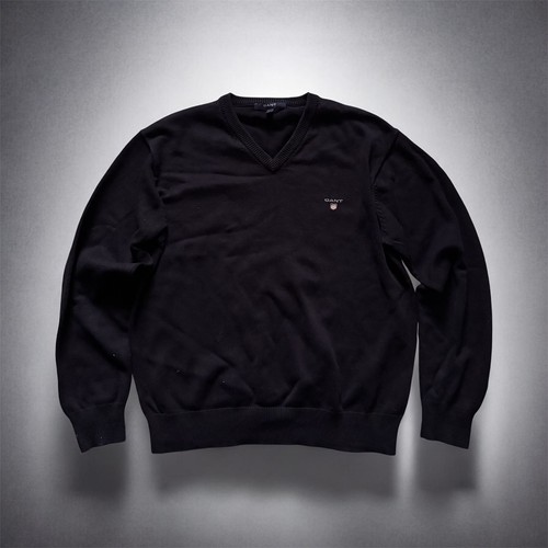 Gant vintage neck pullover - v-neck,