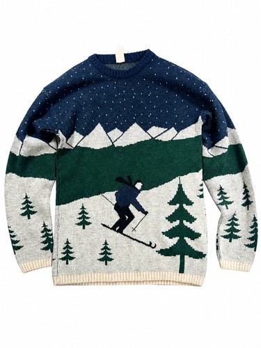 Vintage ski strickpullover - ski,