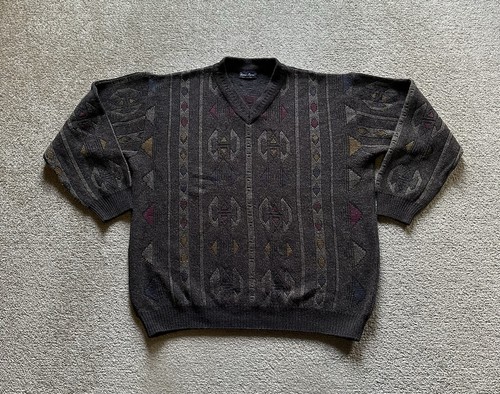 Vintage herren pullover braun - vintage,