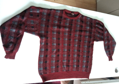 Vintage herren wollpullover - herren,