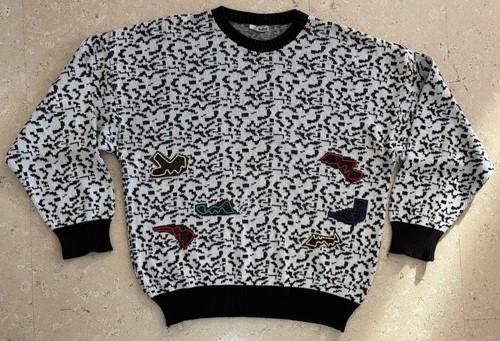 Vintage herren strickpullover - vintage,