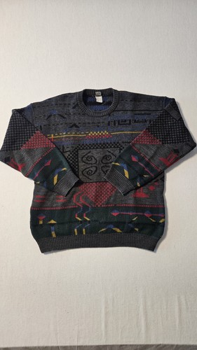 Vintage herren strickpullover - herren,