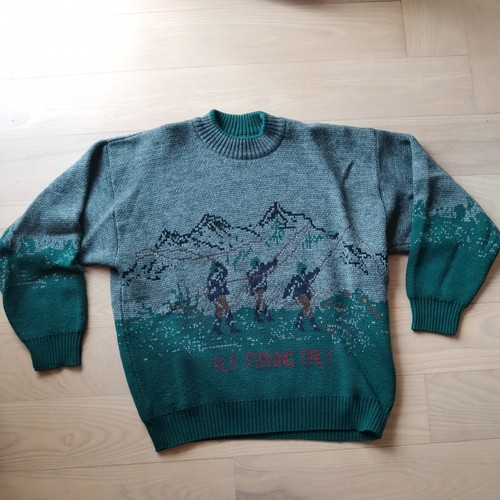 Vintage pullover m - gr,