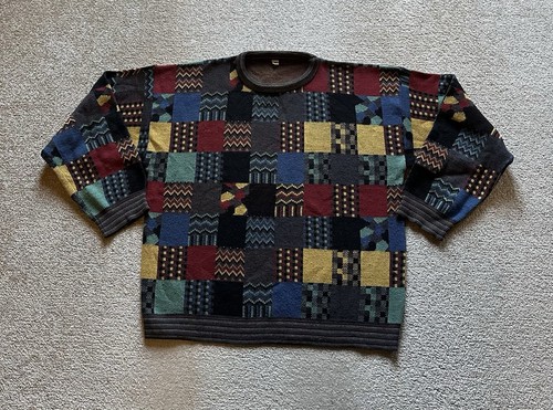 Vintage herren pullover - vintage, bunt