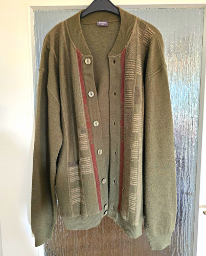 Vintage 90s grandpa cardigan - vintage,