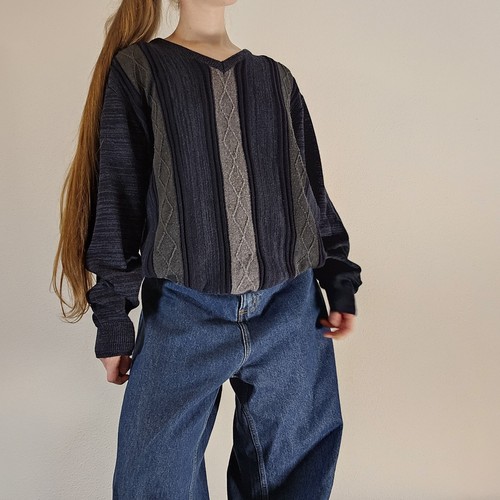 Vintage strickpullover made - made, in