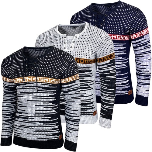Herren pullover slim fit - pullover,