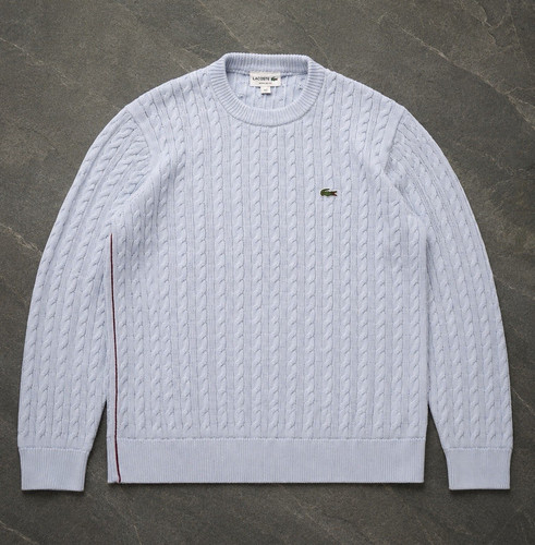 Lacoste cable knit - lacoste,