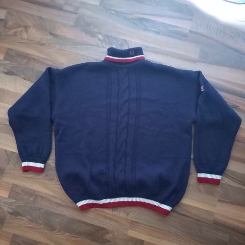 Vintage fila strickpullover - vintage,