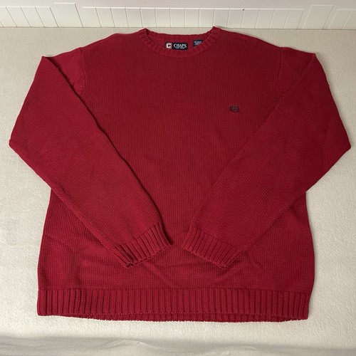 Chaps strickpullover rot - chaps,